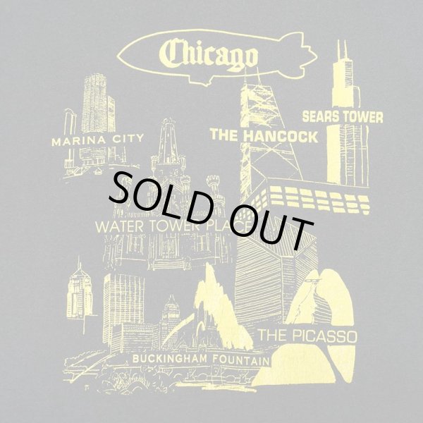 画像2: 90's CHICAGO スーベニアTシャツ "MADE IN USA" (2)