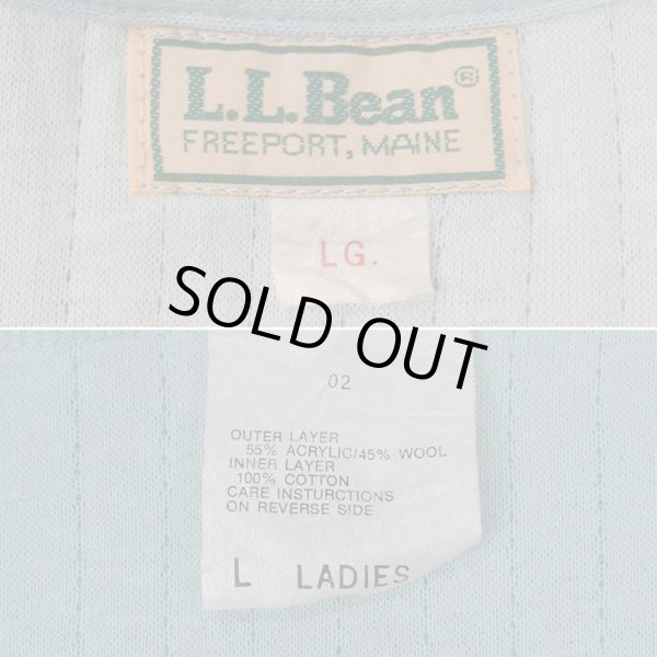 画像2: 80's L.L.Bean L/S 2PLY カットソー "DEADSTOCK / MADE IN USA" (2)