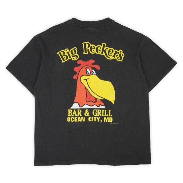 画像1: 90's Big Pecker's 両面プリントTシャツ “Hanes body / MADE IN USA” (1)