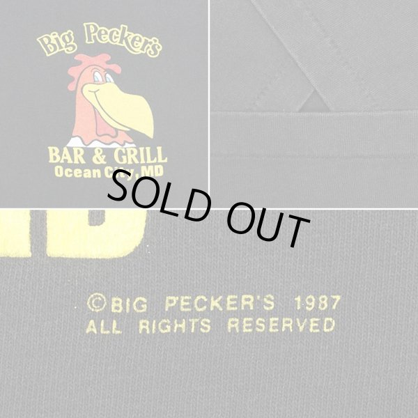 画像4: 90's Big Pecker's 両面プリントTシャツ “Hanes body / MADE IN USA” (4)