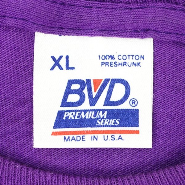 画像2: 90's BVD ポケットTシャツ "MADE IN USA" (2)