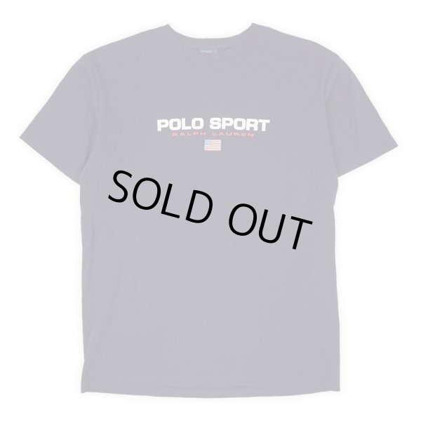 画像1: 90's POLO SPORT ロゴプリントTシャツ “USA FABRIC” (1)
