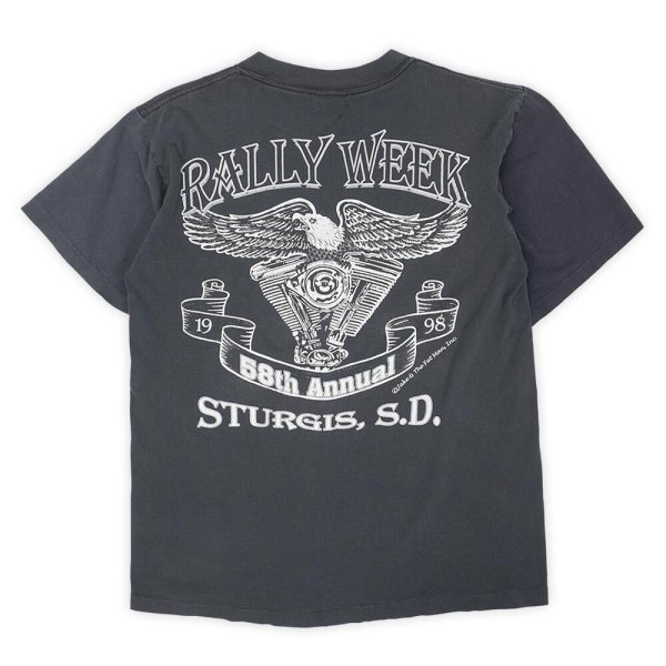 画像2: 90's STURGIS 両面プリントTシャツ "MADE IN USA" (2)