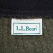 画像2: 90's L.L.Bean モックネック フリースカットソー "OLIVE" (2)