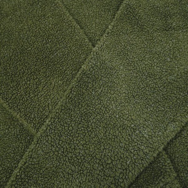 画像5: 90's L.L.Bean モックネック フリースカットソー "OLIVE" (5)
