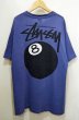 画像2: 80's OLD STUSSY 8ボール プリント Tシャツ “黒タグ / MADE IN USA” (2)