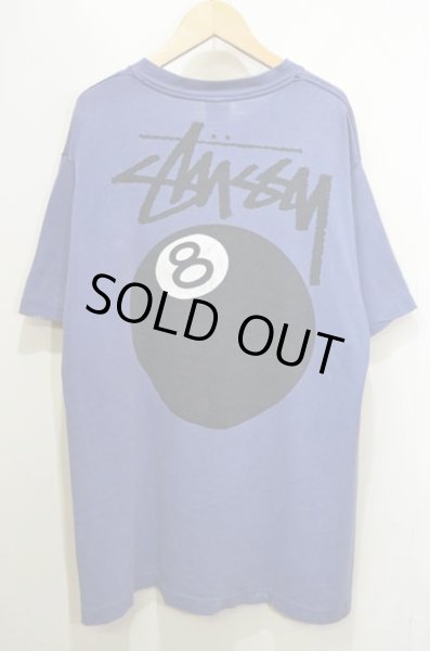画像2: 80's OLD STUSSY 8ボール プリント Tシャツ “黒タグ / MADE IN USA” (2)