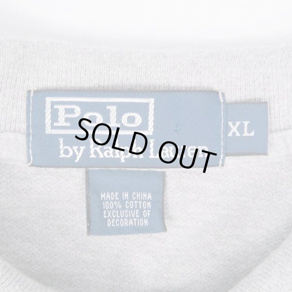画像2: 90-00's Polo Ralph Lauren L/S ポロシャツ "GRAY" (2)