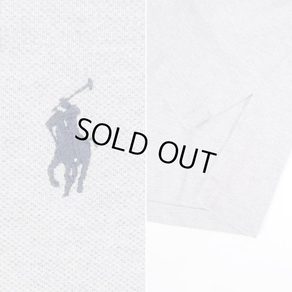 画像3: 90-00's Polo Ralph Lauren L/S ポロシャツ "GRAY" (3)