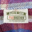 画像3: 90's FIVE BROTHER ヘビーネルシャツ “MADE IN USA / 2XL” (3)