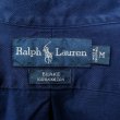 画像2: 90's Polo Ralph Lauren ボタンダウンシャツ "NAVY / BLAKE" (2)