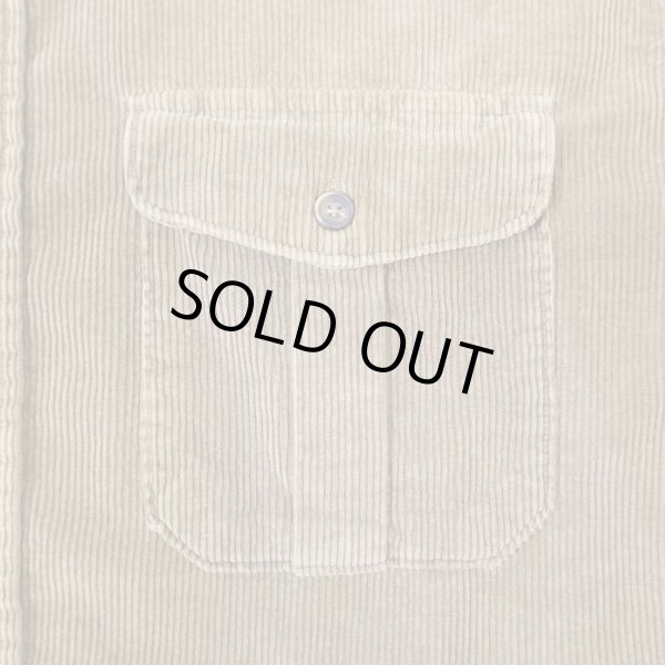 画像3: 90-00's OLD GAP 太畝コーデュロイ ワークシャツ (3)