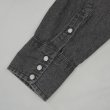 画像3: 90's Wrangler 先染めブラックデニム ウエスタンシャツ "MADE IN USA" (3)