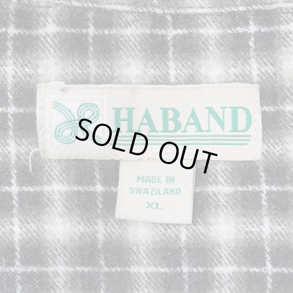 画像2: 90-00's HABAND プリントネルシャツ "Ombre Plaid" (2)