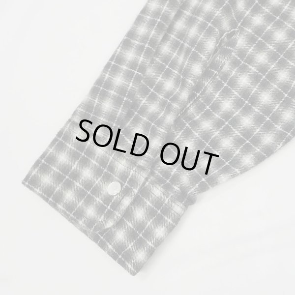 画像4: 90-00's HABAND プリントネルシャツ "Ombre Plaid" (4)