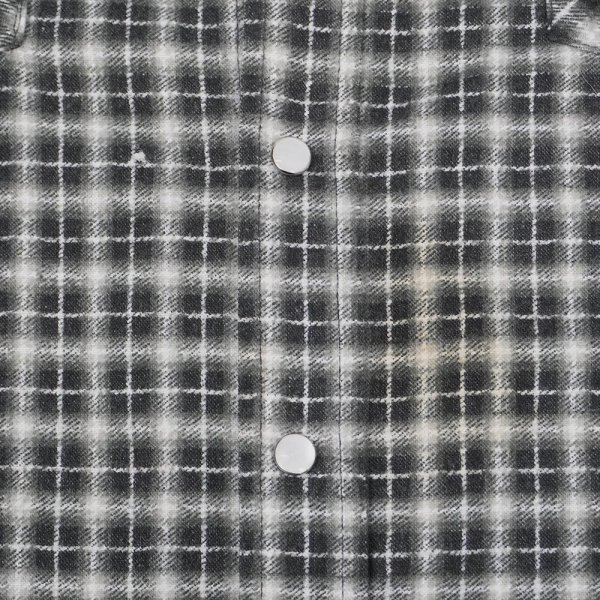 画像5: 90-00's HABAND プリントネルシャツ "Ombre Plaid" (5)