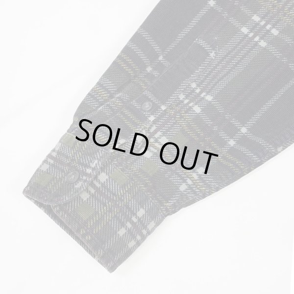 画像4: 90's J.CREW プリントコーデュロイ ボタンダウンシャツ (4)