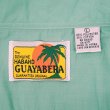 画像3: 90s The GENUINE HABAND GUAYABERA キューバシャツ "GREEN" (3)