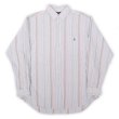 画像1: 90's POLO Ralph Lauren マルチストライプ柄 ボタンダウンシャツ “BLAIRE” (1)