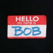 画像3: 90's Lee プリント スウェット "HELLO my name is BOB / MADE IN USA" (3)