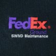 画像2: 00's FedEX ロゴ刺繍 スウェット (2)