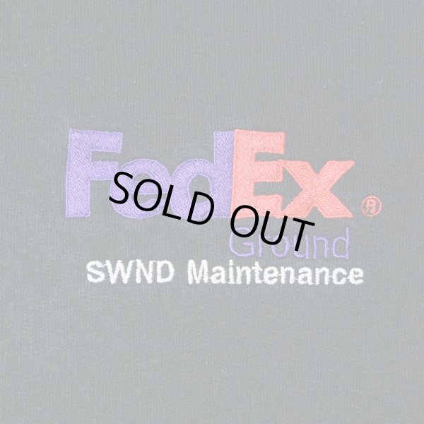 画像2: 00's FedEX ロゴ刺繍 スウェット (2)