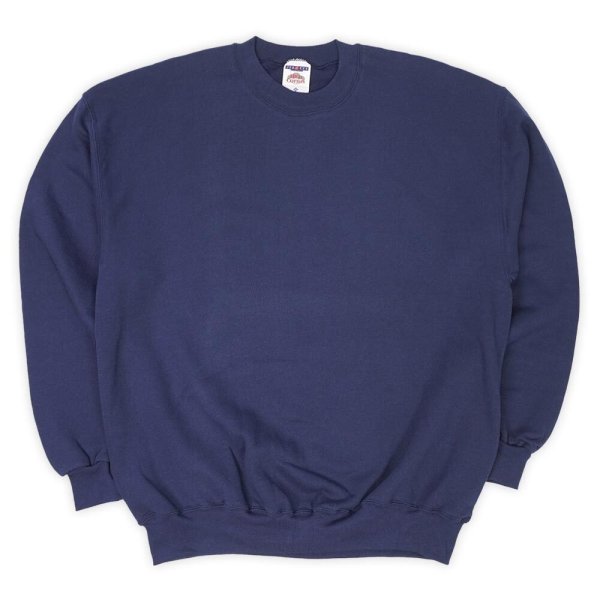 画像1: 90-00's JERZEES ブランクスウェット "NAVY / DEADSTOCK" (1)