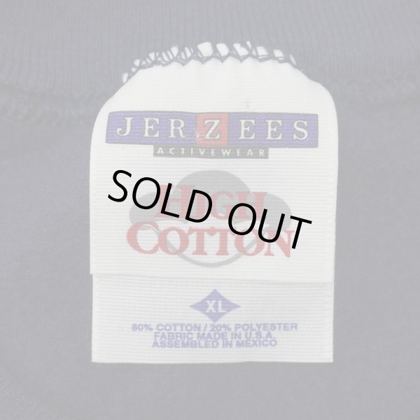 画像2: 90-00's JERZEES ブランクスウェット "NAVY / DEADSTOCK" (2)