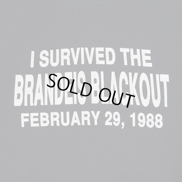 画像2: 80's JERZEES メッセージプリント スウェット "BLACK / MADE IN USA" (2)