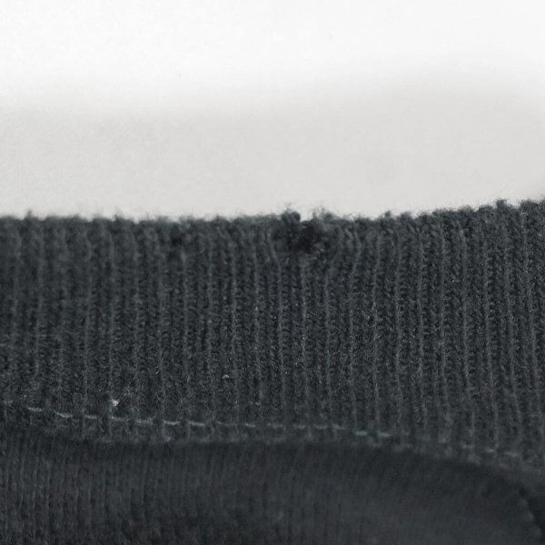 画像4: 80's JERZEES メッセージプリント スウェット "BLACK / MADE IN USA" (4)