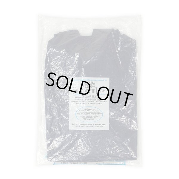 画像2: 60's Fruit of the loom S/S スウェット "NAVY / MADE IN USA / DEADSTOCK" (2)