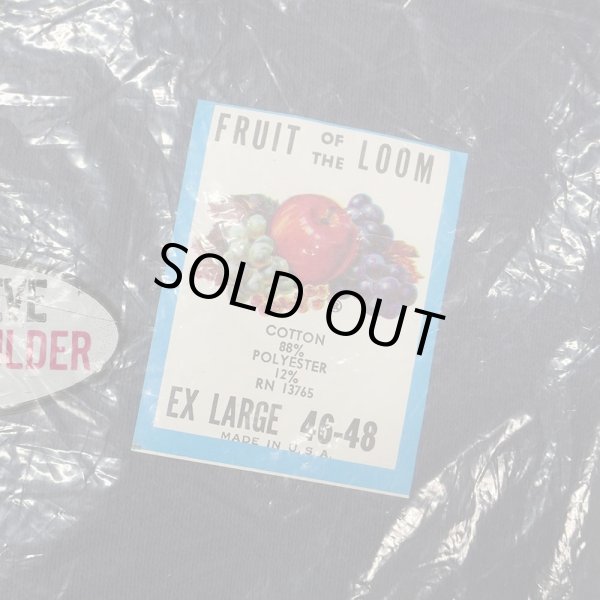 画像4: 60's Fruit of the loom S/S スウェット "NAVY / MADE IN USA / DEADSTOCK" (4)
