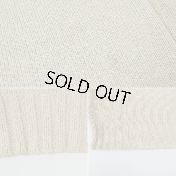 画像4: 90's Polo Ralph Lauren コットンニット “BEIGH” (4)