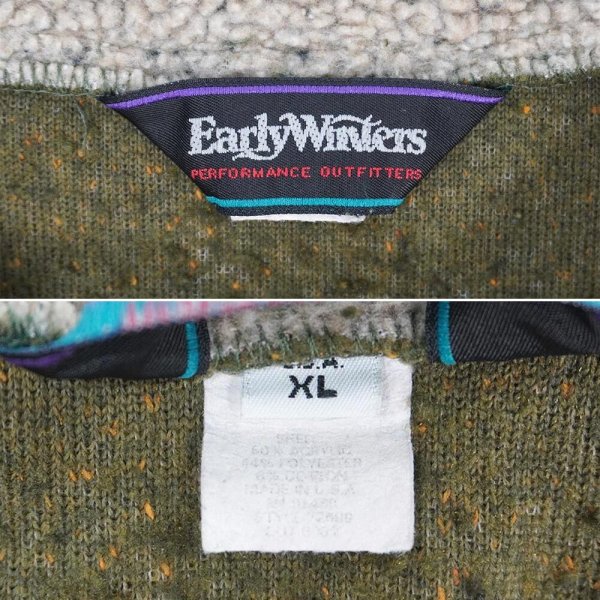 画像2: 90's Early Winters パイルフリース カットソー "MADE IN USA" (2)