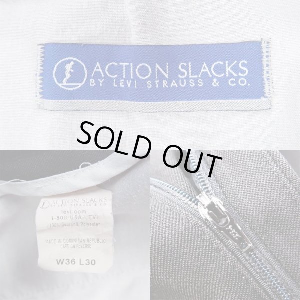 画像3: 90's Levi's アクションスラックス "BLACK" (3)