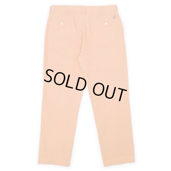 画像2: 00's Polo Ralph Lauren チノトラウザー "ORANGE" (2)