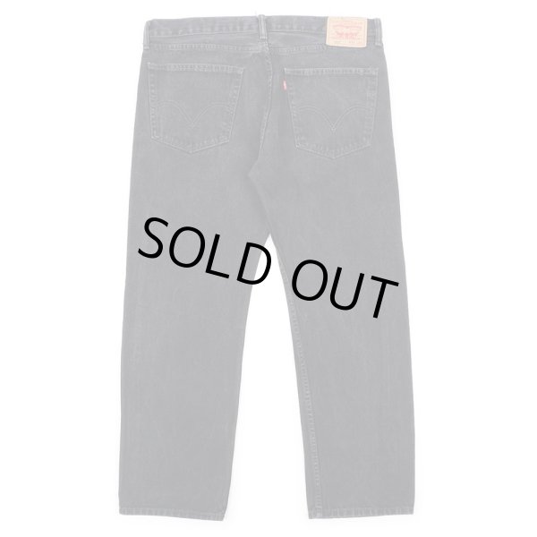画像2: 00's Levi's 505 ブラックデニムパンツ "W36 L30" (2)