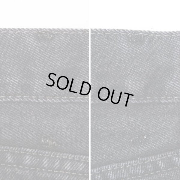 画像4: 00's Levi's 505 ブラックデニムパンツ "W36 L30" (4)