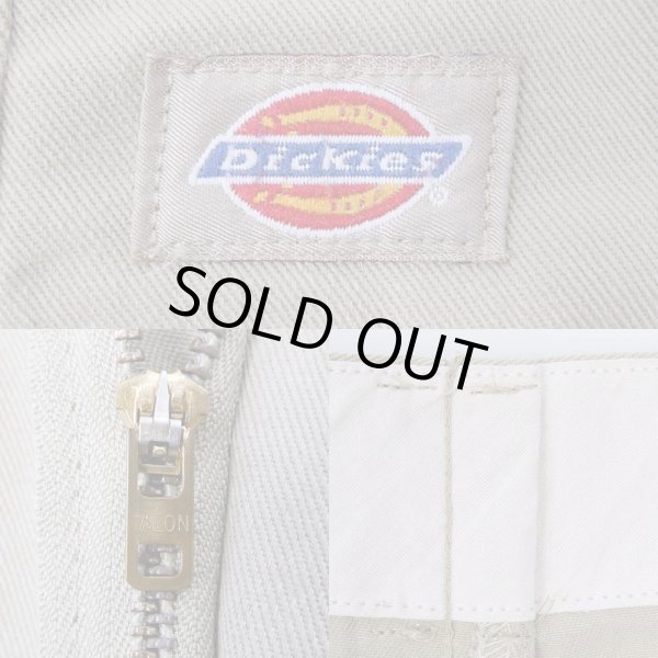 画像3: 90's Dickies 874 ワークパンツ "MADE IN USA / KHAKI" (3)