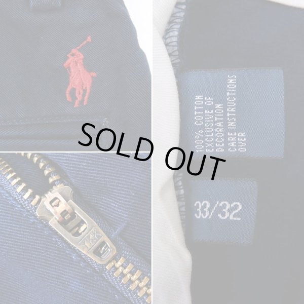 画像4: 00's Polo Ralph Lauren 2タック チノトラウザー “ETHAN PANT / W33 L32” (4)
