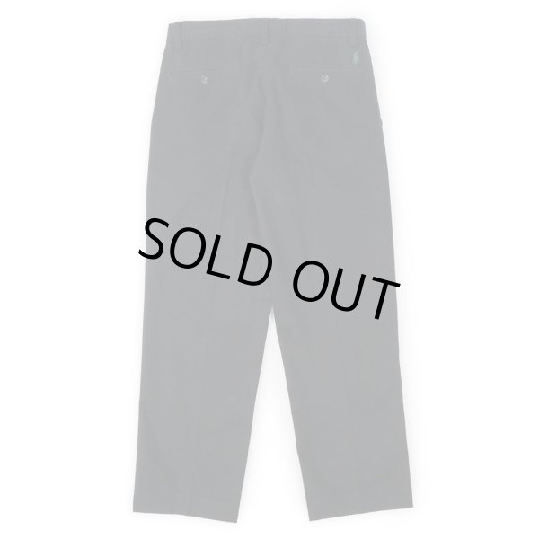 画像2: 00's Polo Ralph Lauren ノータック チノトラウザー “PRESTON PANT / BLACK / DEADSTOCK” (2)