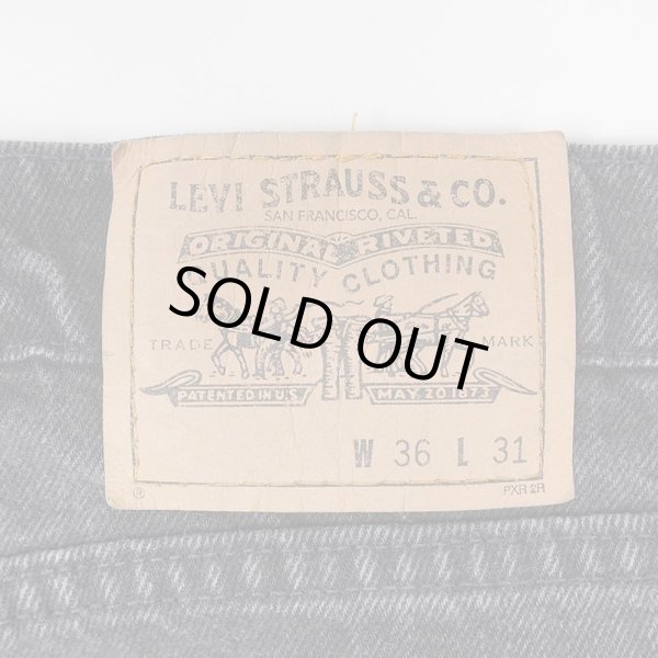 画像3: 90's Levi's 553 ブラックデニムパンツ "MADE IN USA" (3)