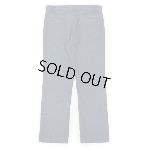 画像2: Early 00's Levi's 517 ブーツカットパンツ "Heather Blue" (2)