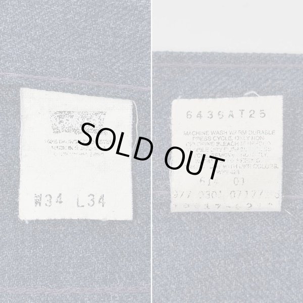 画像3: Early 00's Levi's 517 ブーツカットパンツ "Heather Blue" (3)