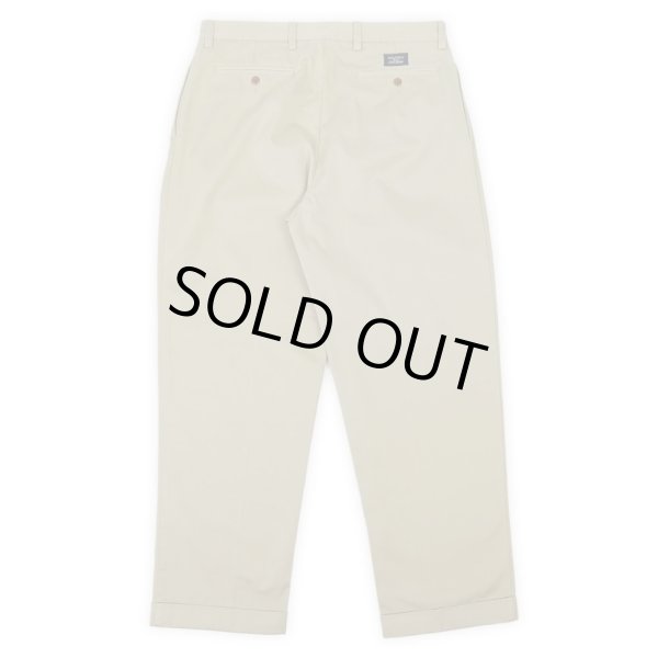 画像2: 00's NAUTICA 2タック チノトラウザー "W34 L30" (2)