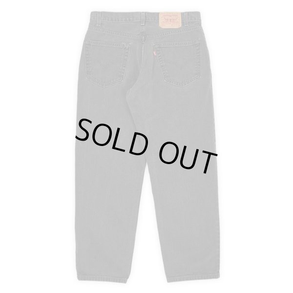 画像2: Early 00's Levi's 550 ブラックデニムパンツ "W33 L30" (2)