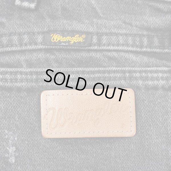 画像3: 00's Wrangler 13MWZWK ブラックデニムパンツ (3)