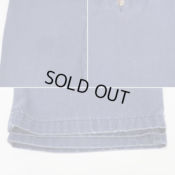 画像4: 90's L.L.Bean コットンワークパンツ "FADE NAVY / W35 L32" (4)