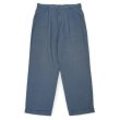 画像1: 00's DOCKERS 2タック リネントラウザー “W32 L30” (1)