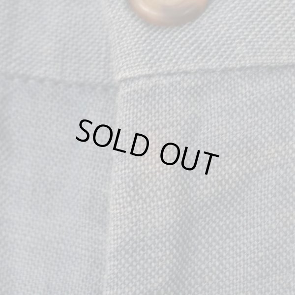 画像4: 00's DOCKERS 2タック リネントラウザー “W32 L30” (4)